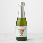 Te amo mas que a la pizza schaumweinetikett (Vorderseite)