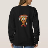 Te amo mas que a la pizza sweatshirt (Rückseite)