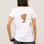 Te amo mas que a la pizza T-Shirt (Rückseite)
