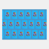 Te amo papá geschenkpapier set (Vorderseite)