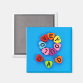 Te amo papá magnet (Vorderseite/Rückseite)