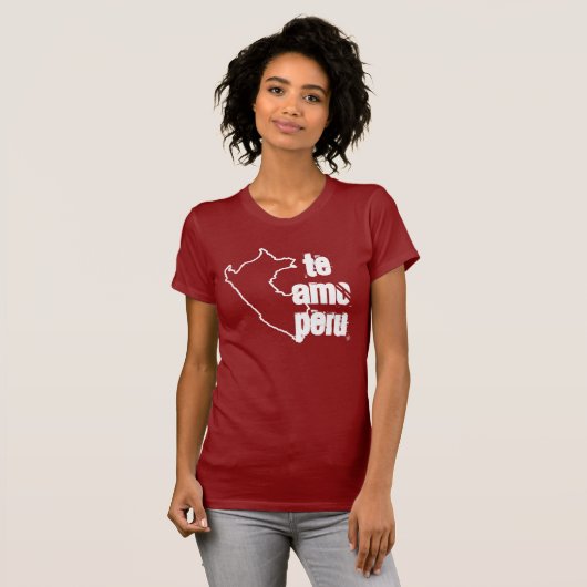 Te Amo Peru T-Shirt (Vorne ganz)