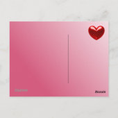 TE AMO (Spanisch) Postkarte (Rückseite)