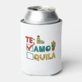 Te Amo Tequila Cinco De Mayo Funny Dosenkühler (Kanne Vorderseite)