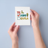 Te Amo Tequila Cinco De Mayo Funny Flyer (Gruppe)