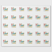 Te Amo Tequila Cinco De Mayo Funny Geschenkpapier (Flach)