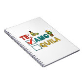 Te Amo Tequila Cinco De Mayo Funny Notizblock (Rechte Seite)