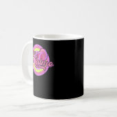 Te Calmas Ó Te Calmo Funny Spanische Mutter Latina Kaffeetasse (Vorderseite Links)