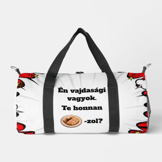 Te honnan SZÁRMA-zol? sporttáska Duffle Bag (Vorderseite)