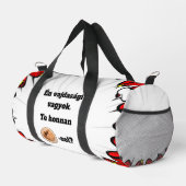 Te honnan SZÁRMA-zol? sporttáska Duffle Bag (Rechte Ecke)