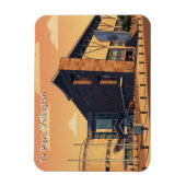 Te Papa Wellington New Zealand Postcard Magnet (Vertikal)