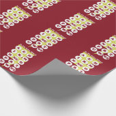 Te Pu Taka Maori Maori Alphabet Geschenkpapier (Ecke)