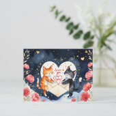 Te quiero feiertagspostkarte (Stehend Vorderseite)