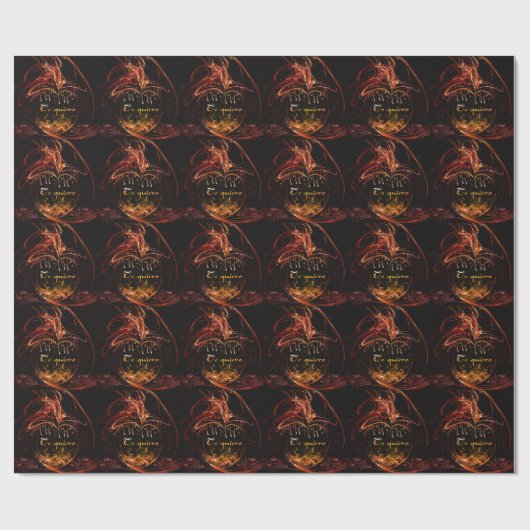 Te quiero geschenkpapier (Flach)