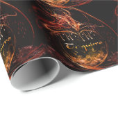 Te quiero geschenkpapier (Rolleneckpunkt)