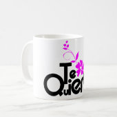 Te quiero kaffeetasse (Vorderseite Links)