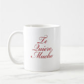 Te Quiero Mucho Kaffeetasse (Links)