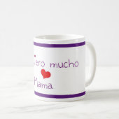 Te quiero mucho MUTTER Kaffeetasse (VorderseiteRechts)