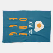 Te quiero un huevo geschirrtuch (Horizontal)