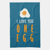 Te quiero un huevo geschirrtuch (Vertikal)