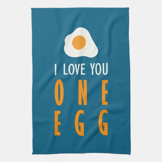 Te quiero un huevo geschirrtuch (Vertikal)