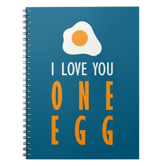 Te quiero un huevo notizblock (Vorderseite)