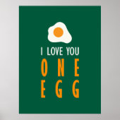 Te quiero un huevo poster (Vorne)