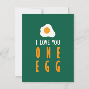Te quiero un huevo postkarte
