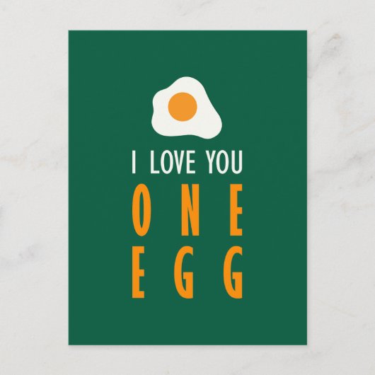 Te quiero un huevo postkarte (Vorderseite)