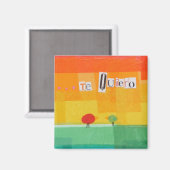Te Quireo Magnet (Vorderseite/Rückseite)