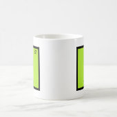 Te - Tequila Funny Chemistry Element Symbol T-Shir Kaffeetasse (Mittel)