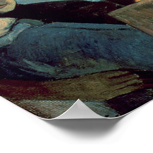 Te Tiare Farani , 1891 Poster (Ecke)