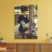 Tea | 1872 (Holzöl) Leinwanddruck (Insitu (Wohnzimmer))