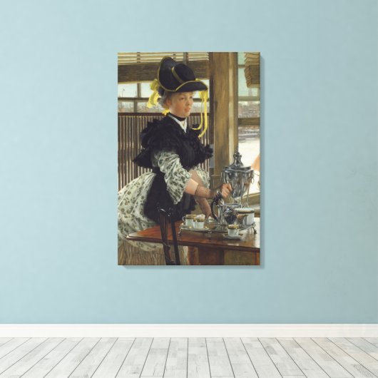 Tea | 1872 (Holzöl) Leinwanddruck (Insitu (Holzboden))