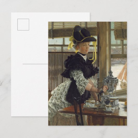 Tea | 1872 (Holzöl) Postkarte (Vorne/Hinten)