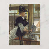Tea | 1872 (Holzöl) Postkarte (Vorderseite)