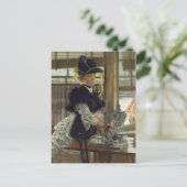 Tea | 1872 (Holzöl) Postkarte (Stehend Vorderseite)