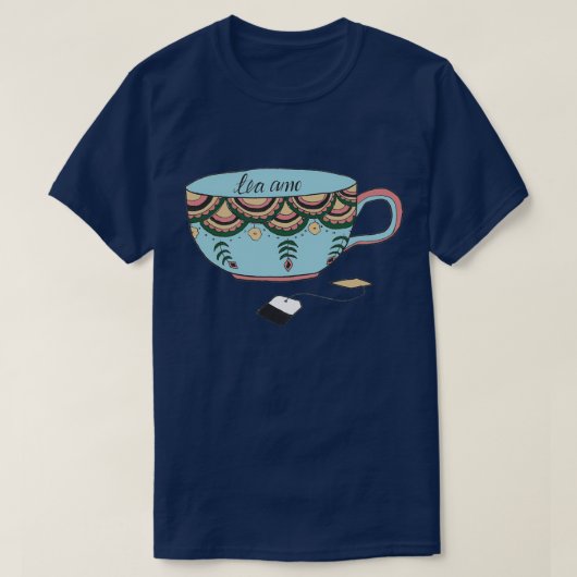 Tea Amo Print T-Shirt (Design vorne)