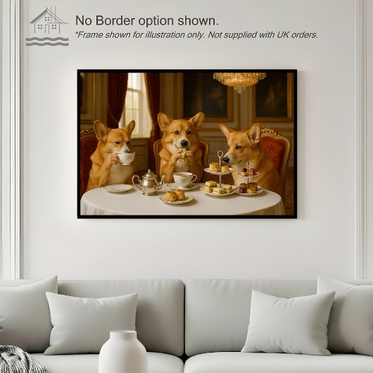 Tea at the Palace - Wall Art Print Poster