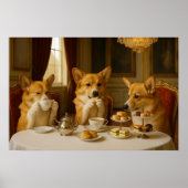 Tea at the Palace - Wall Art Print Poster (Vorne)