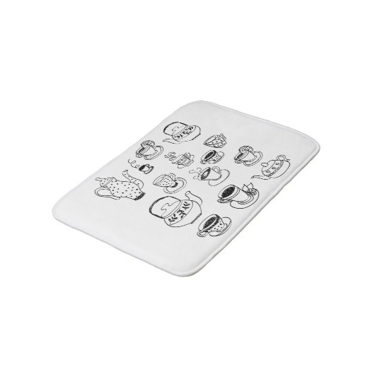 Tea Badematte (Schrägansicht)