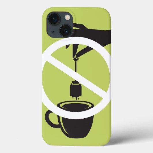 Tea Bag Case-Mate iPhone Hülle (Rückseite)