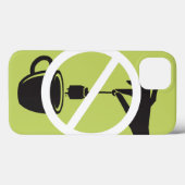 Tea Bag Case-Mate iPhone Hülle (Rückseite (Horizontal))