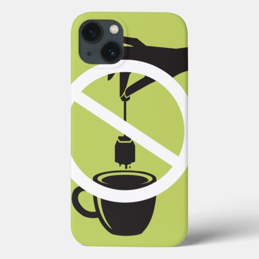 Tea Bag Case-Mate iPhone Hülle (Rückseite)