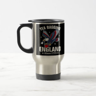 Tea Bagging England seit 1773 - 4. Juli Reisebecher
