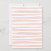 Tea Birthday Einladung Girl Party Par-tea Floral (Rückseite)