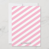 Tea Birthday Party Einladung (Rückseite)