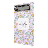 Tea & Bookish Cats Personalized Mini Clipboard Mini Klemmbrett (Gewinkelt2)