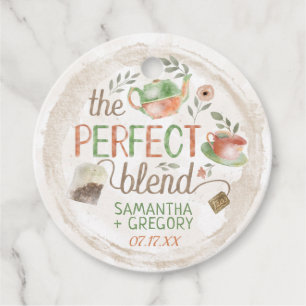 Tea Bridal Polterabend Die perfekte Mischung Nie Geschenkanhänger