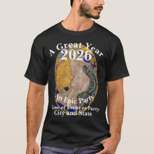 Tea Brunch Mittagessen Gartensitzplatz Party 2024 T-Shirt